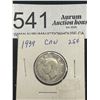 Image 2 : 1939 Canadian Silver 25 Cent Coin Quarter