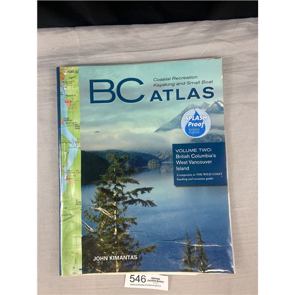 Costal Recreation Kayaking & Small Boat B.C. Atlas Splashproof