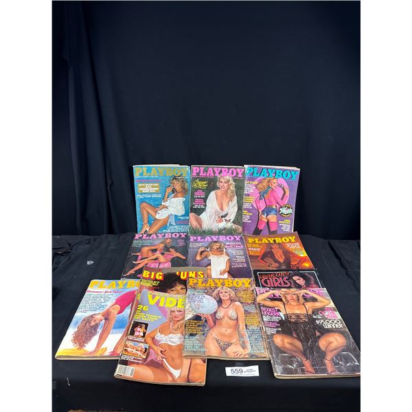 A Nice Selection of 1970's and 80;s Playboy Magazines