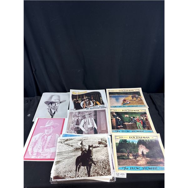 Large Lot of Early Movie Star Photos and copies