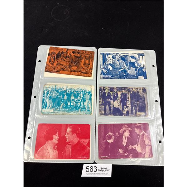 Lot of Early 1920;s Cowboy Exhibit Cards Postcards