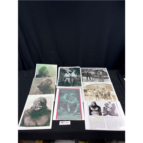 Large Lot of Early Movie Star Photos and copies