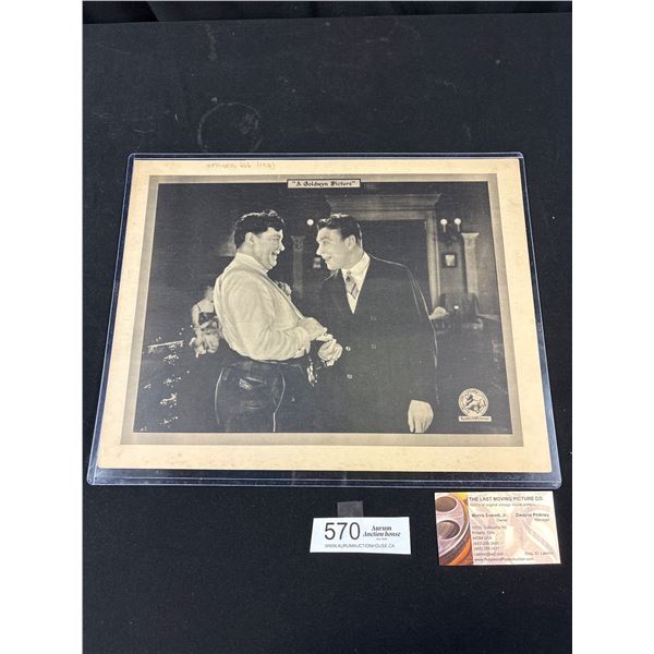 1920 Golden Picture Movie Press Release Card