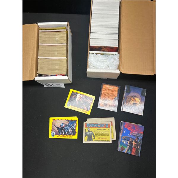 2 Boxes of 90's Trading Cards - RoboCop & Blood wars
