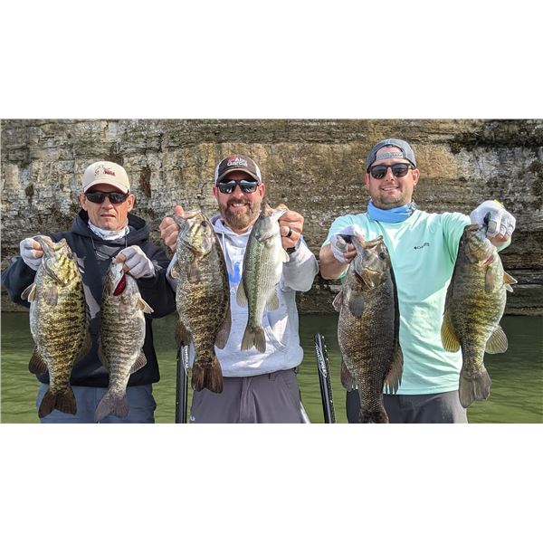 Tennessee River Guided Bass Fishing Trip for Two