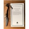 Image 3 : Willliam Henry B12 Custom Knife with oak inlay from Pappy Van Winkle bourbon barrels