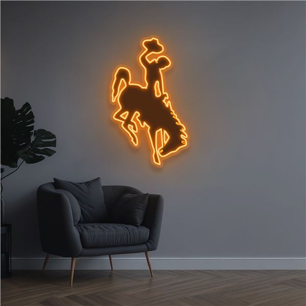 The Wyoming Steamboat Neon Sign