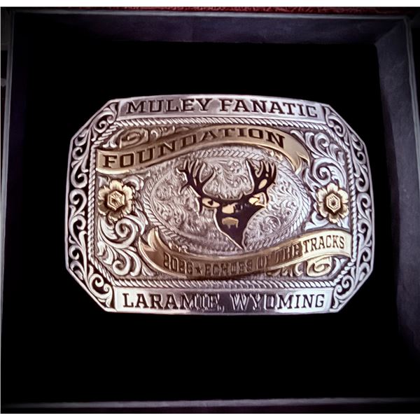 Echoes of the Tracks Event Belt Buckle