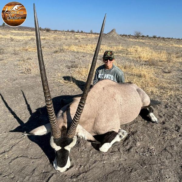 Six Day Namibia Gemsbok Safari for Two Hunters