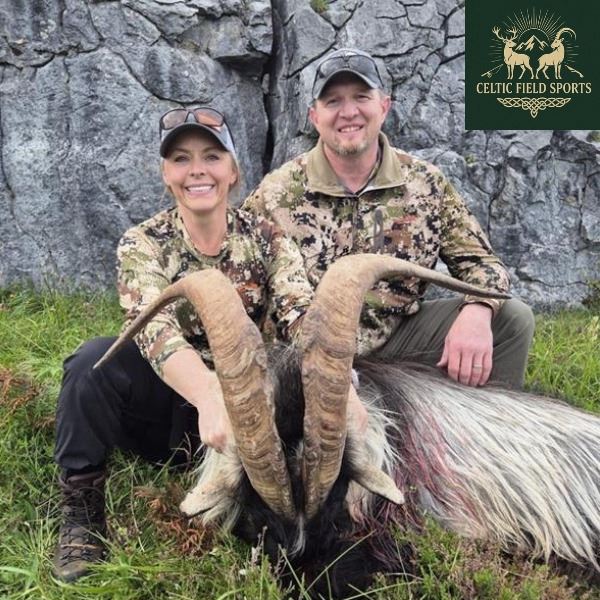 Ireland Ibex or 4-Horn Sheep Hunt for One Hunter and One Observer