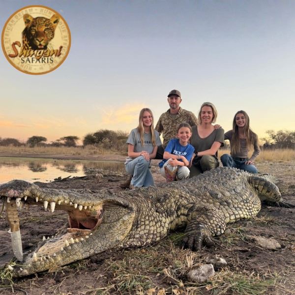 Crocodile Hunt for Two in Northern Limpopo South Africa