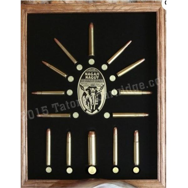 Large Safari Cartridge Display Board by Tatonka Cartridge Company