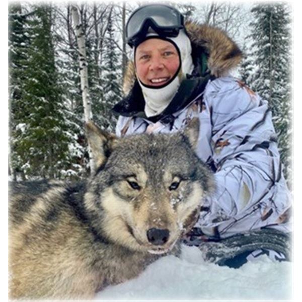 Northern Ontario, Canada - 1 Hunter for 5-Day Timber Wolf Hunt
