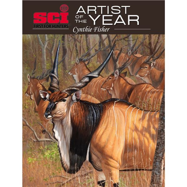 Framed Print:  Lord of Central Africa  by Cynthie Fisher, 2026 SCI Artist of the Year