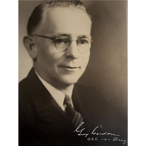 Senator Guy Cordon signed photo