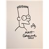 Image 1 : Bart Simpson drawn and signed sketch