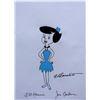 Image 1 : Hanna Barbera original signed Betty Rubble Sketch
