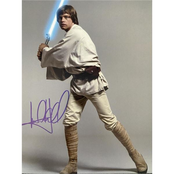 Star Wars Mark Hamill signed photo
