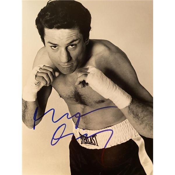 Raging Bull Robert De Niro signed photo