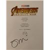 Image 1 : Avengers: Infinity War signed script cover