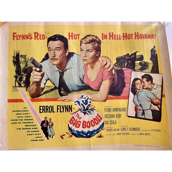 The Big Boodle vintage movie poster