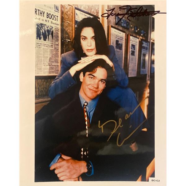Lois & Clark: The New Adventures of Superman Teri Hatcher and Dean Cain signed photo