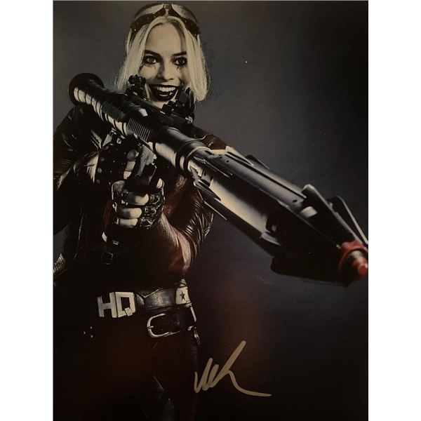 Suicide Squad Margot Robbie signed photo