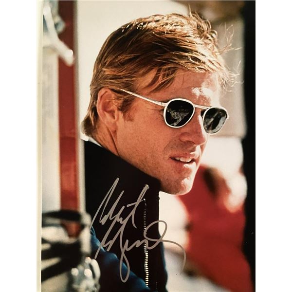 Robert Redford signed movie photo