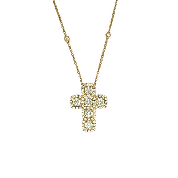 Diamond Cross Pendant Necklace by Graham Brothers Jewelers