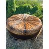 Image 2 : Lorec Ranch 28" Round Ottoman