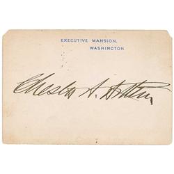 Chester A. Arthur