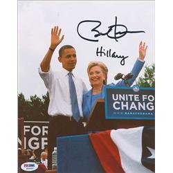 Barack Obama and Hillary Clinton