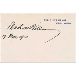 Woodrow Wilson