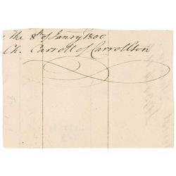 Declaration of Independence: Charles Carroll