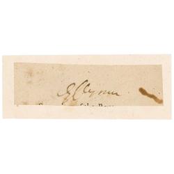 Declaration of Independence: George Clymer