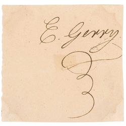 Declaration of Independence: Elbridge Gerry