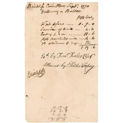 Declaration of Independence: Robert Treat Paine