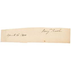 Declaration of Independence: Benjamin Rush
