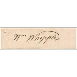 Declaration of Independence: William Whipple