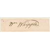 Image 1 : Declaration of Independence: William Whipple
