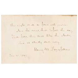 Henry Wadsworth Longfellow