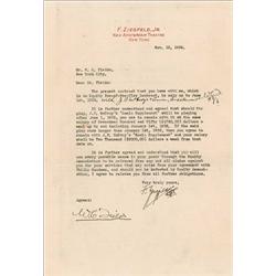 W. C. Fields and Flo Ziegfeld