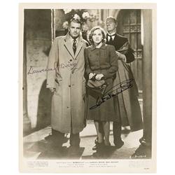 Laurence Olivier and Joan Fontaine