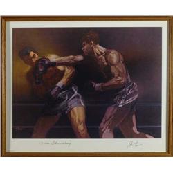 Joe Louis and Max Schmeling