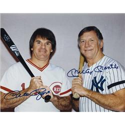 Mickey Mantle and Pete Rose