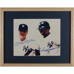 Mickey Mantle and Reggie Jackson