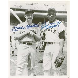Mickey Mantle and Willie Mays