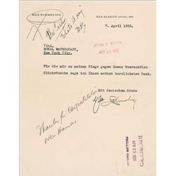 Max Schmeling and Anny Ondra