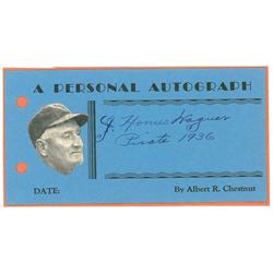 Honus Wagner