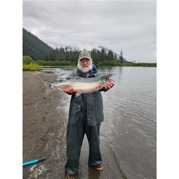 Alaska Salmon Fishing with Optional Black Bear Hunt, 7 Days, 6 Sportsmen